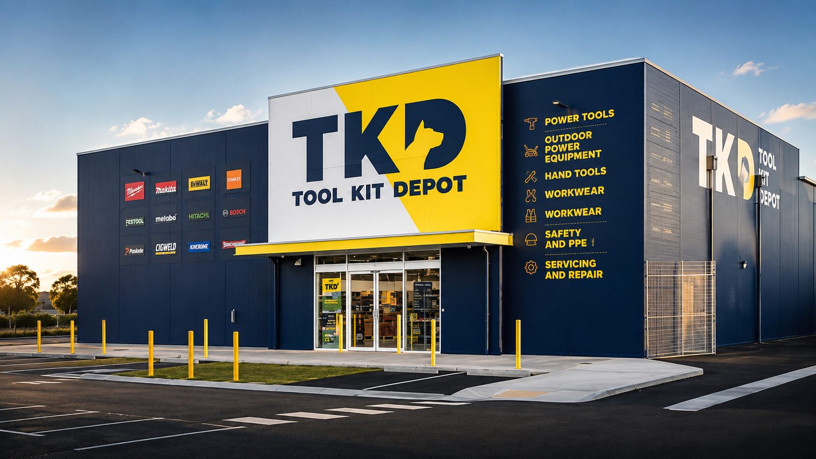Tool Kit Depot store fit-out